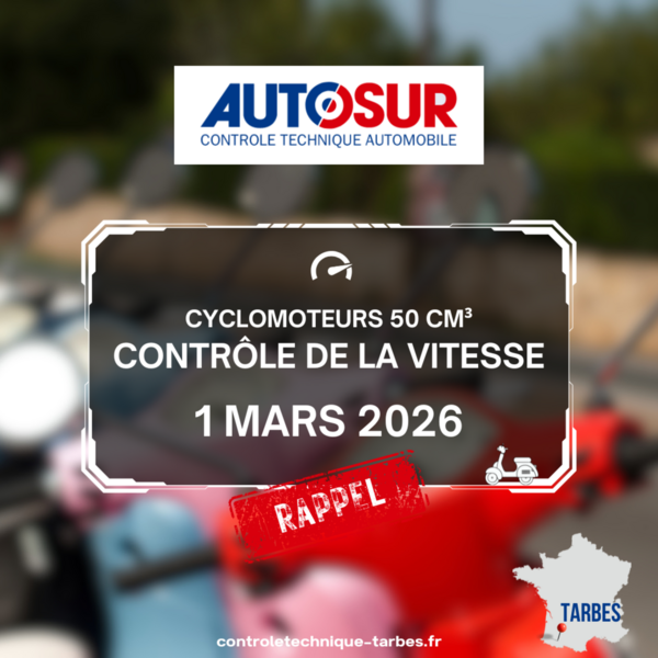 Contrôle du bridage des 50 cm³